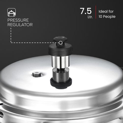 Buy 7.5L Aluminium Basic Pressure Cooker Outer Lid Judge By Prestige